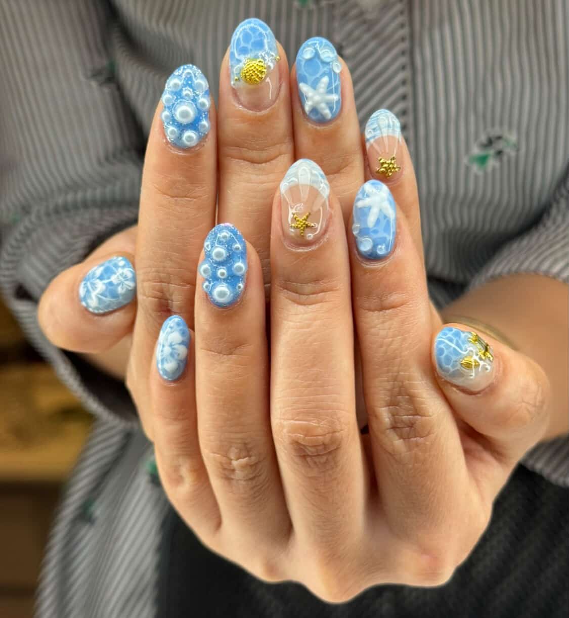 Elegant nail art design