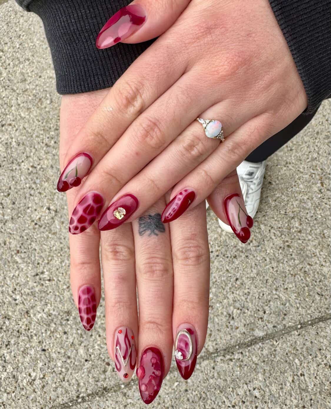 Professional nail work