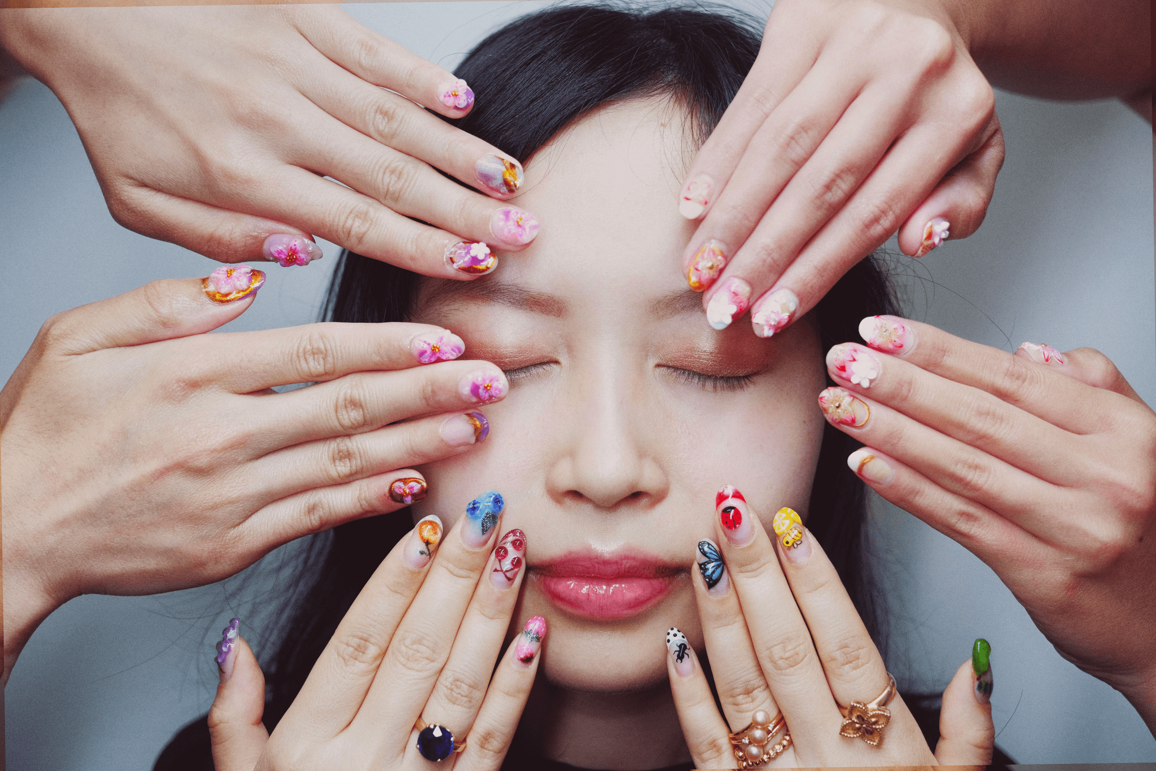 Beautiful nail art showcase